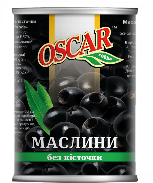 Маслини Oscar б/к 280г